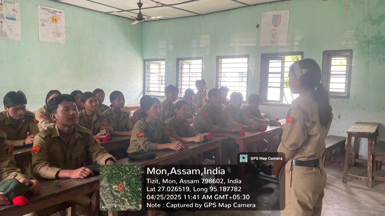 NCC cadet activity 5