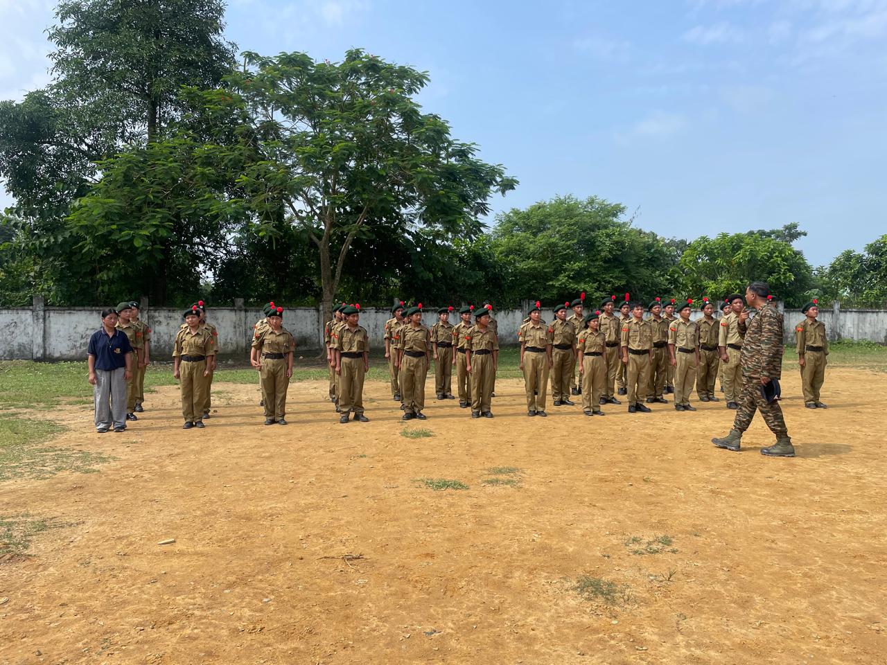 NCC cadet activity 2